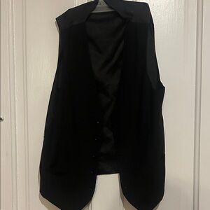 Classic Black Men's Dress Vest